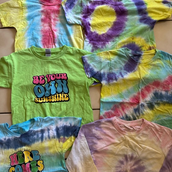 Girls Tie Die Shirt Bundle - Picture 3 of 4
